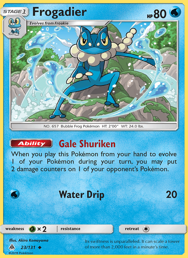Frogadier - Forbidden Light 023/131