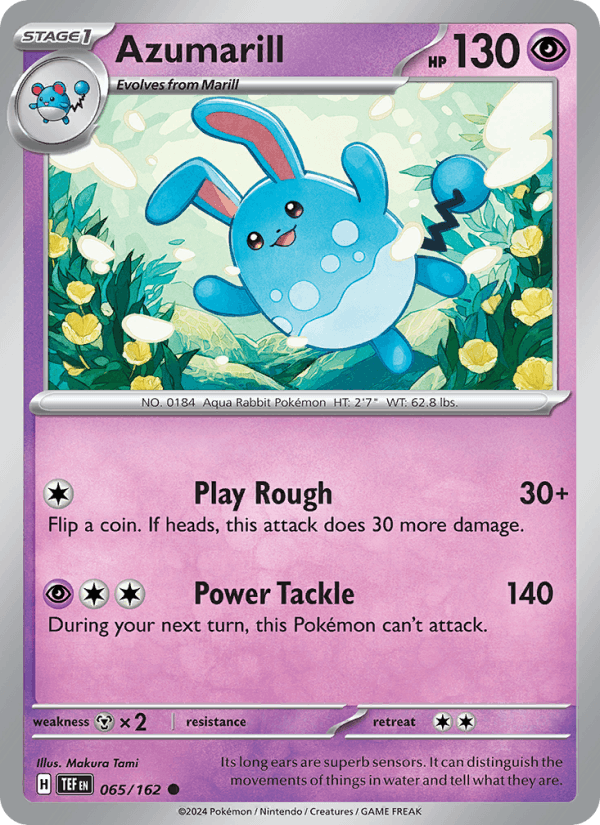 Azumarill - Temporal Forces 065/162