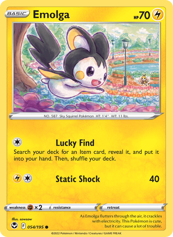 Emolga - Silver Tempest 054/195