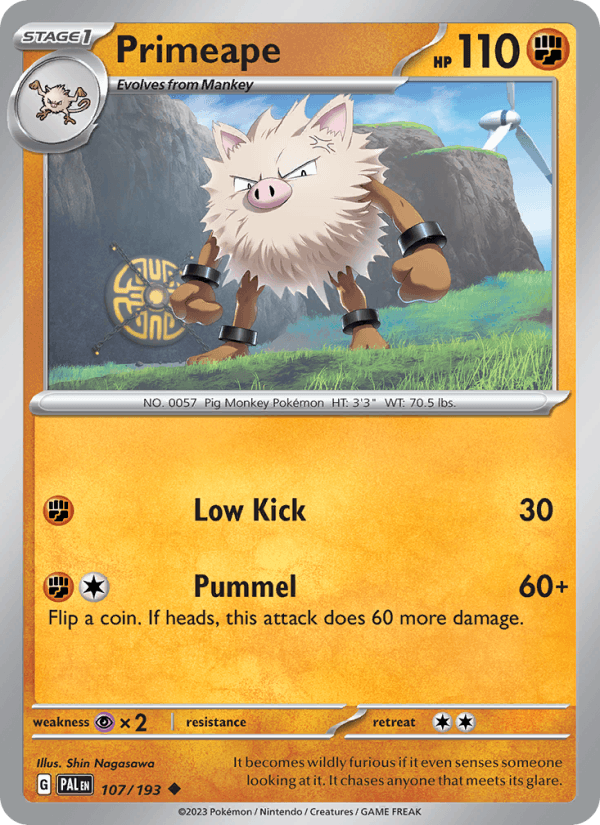 Primeape - Paldea Evolved 107/193