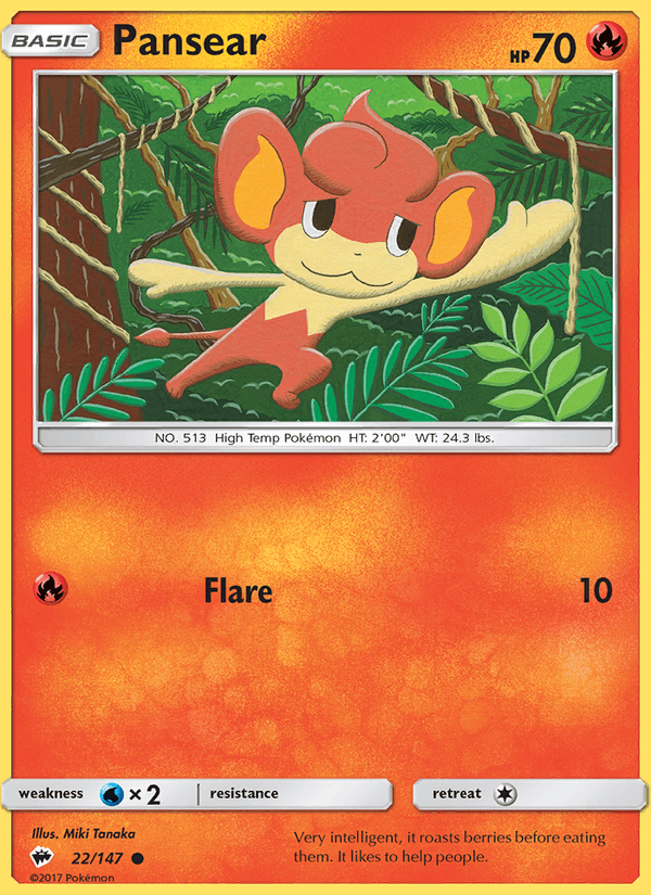 Pansear - Burning Shadows 022/147