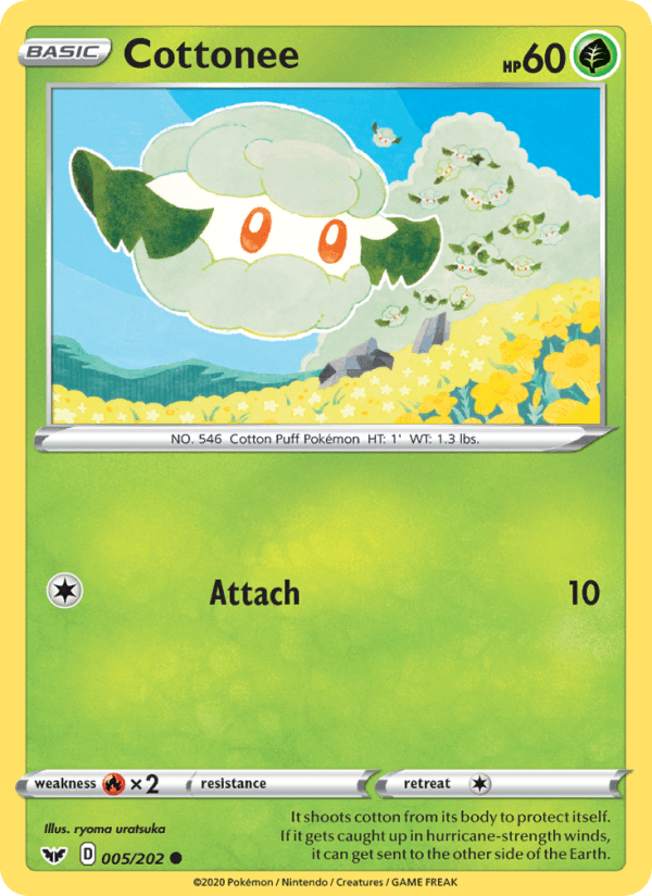 Cottonee - Sword & Shield 005/202