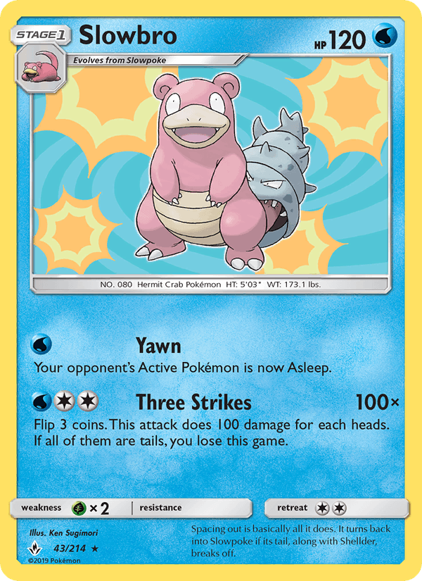 Slowbro - Unbroken Bonds 043/214