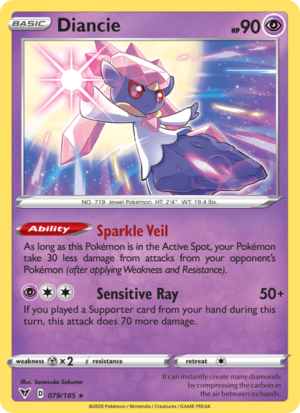 Diancie - Vivid Voltage 079/185