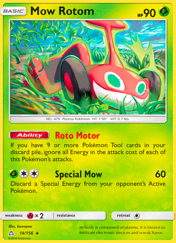 Mow Rotom - Ultra Prism 014/156
