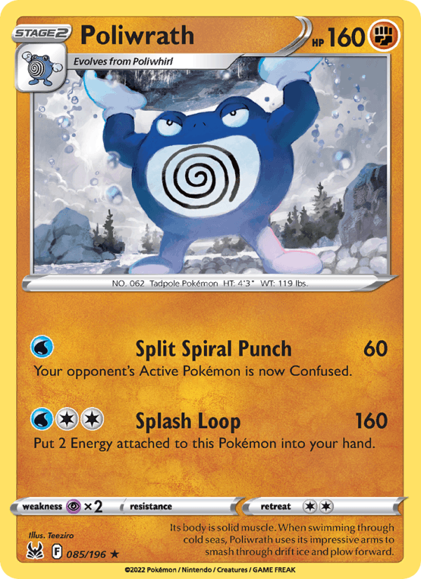 Poliwrath - Lost Origin 085/196