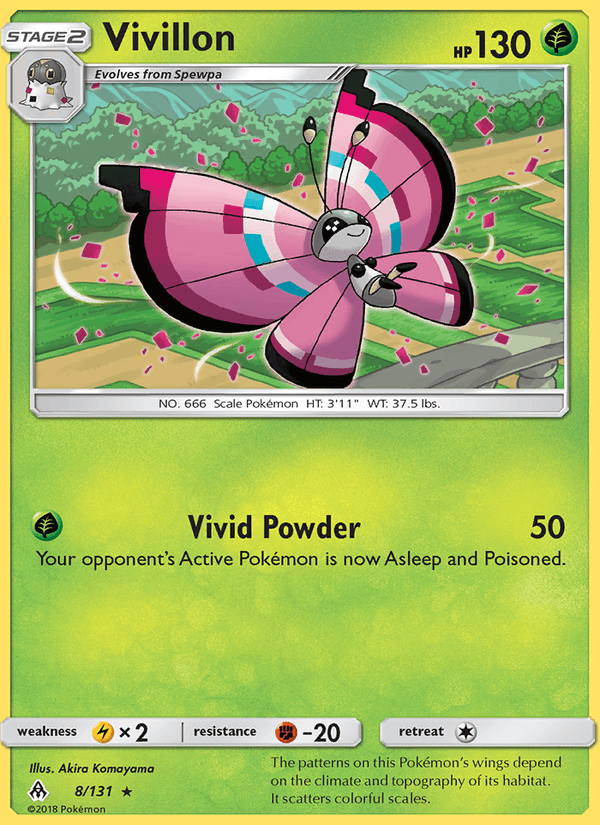 Vivillon - Forbidden Light 008/131