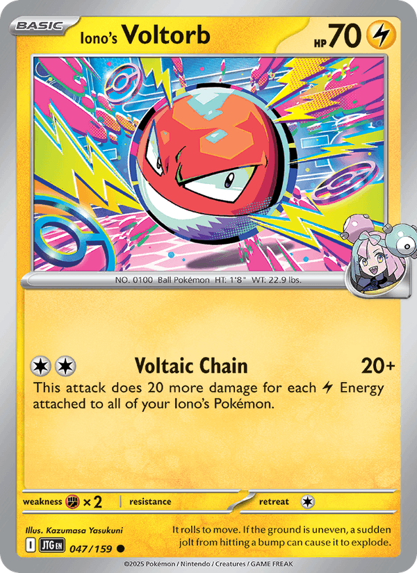 Iono's Voltorb - Journey Together 047/159