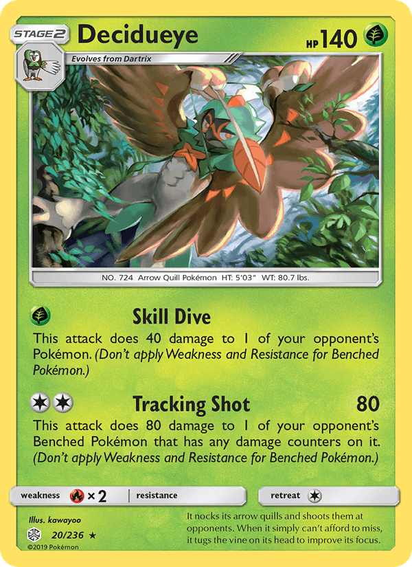Decidueye - Cosmic Eclipse 020/236