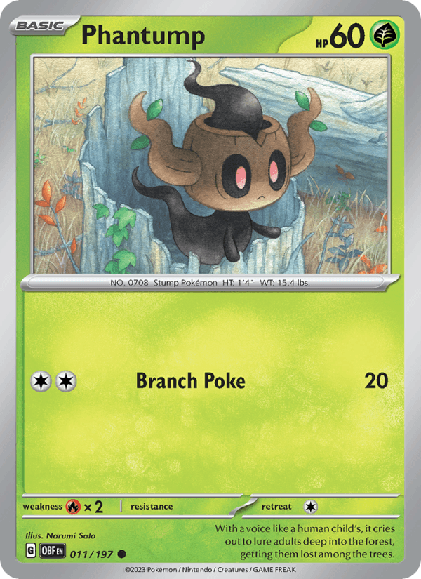 Phantump - Obsidian Flames 011/197