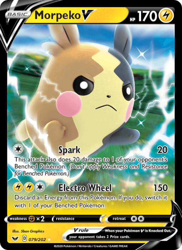Morpeko V - Sword & Shield 079/202