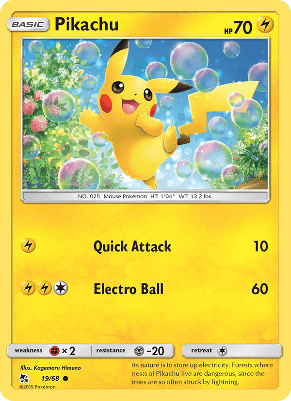 Pikachu - Hidden Fates 019/068