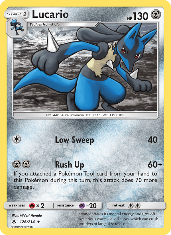Lucario - Unbroken Bonds 126/214