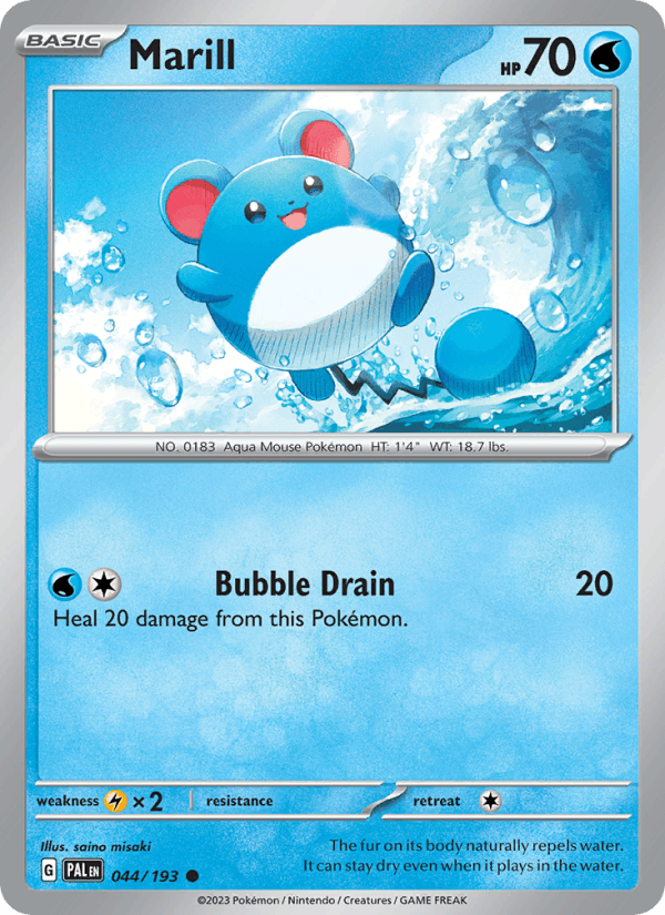Marill - Paldea Evolved 044/193