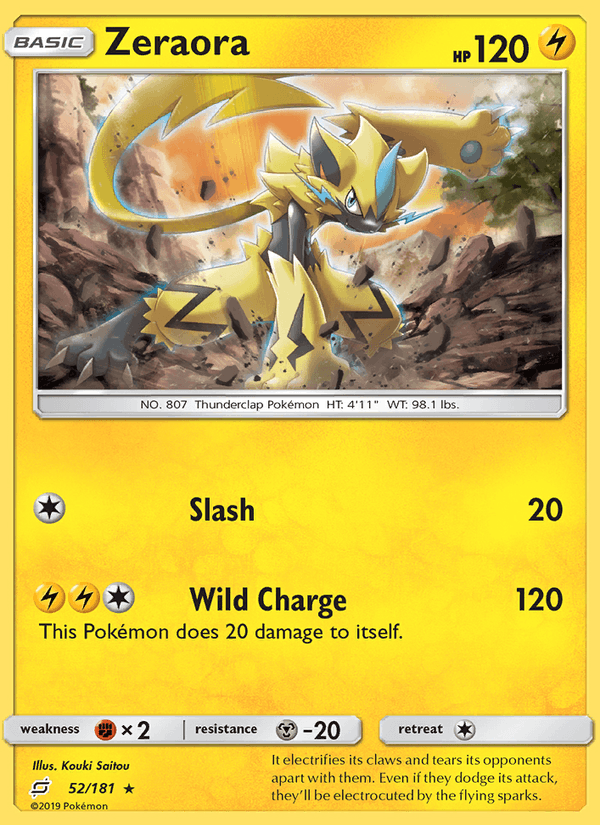 Zeraora - Team Up 052/181