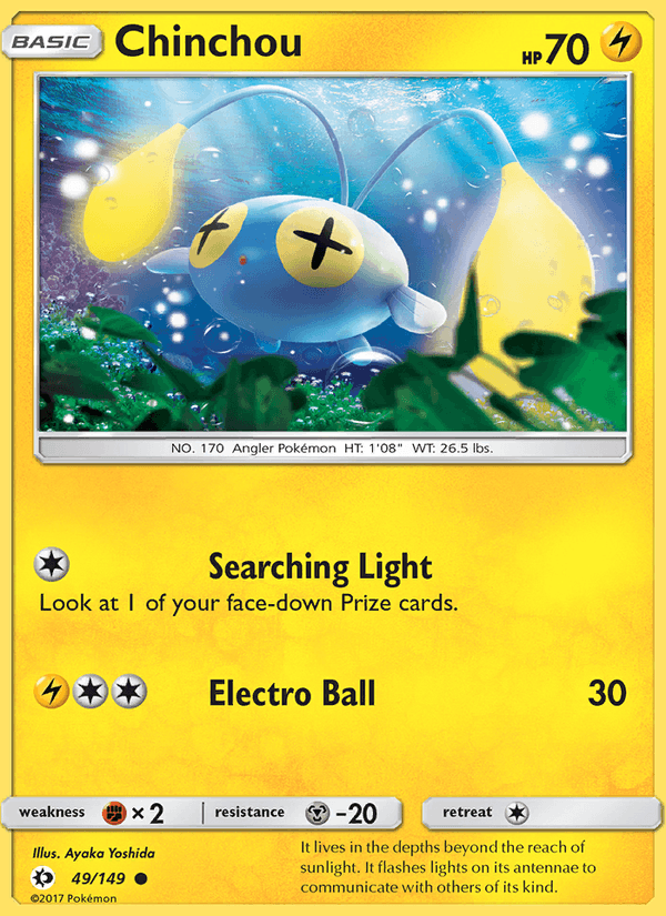 Chinchou - Sun & Moon 049/149