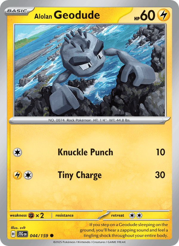 Alolan Geodude - Journey Together 044/159
