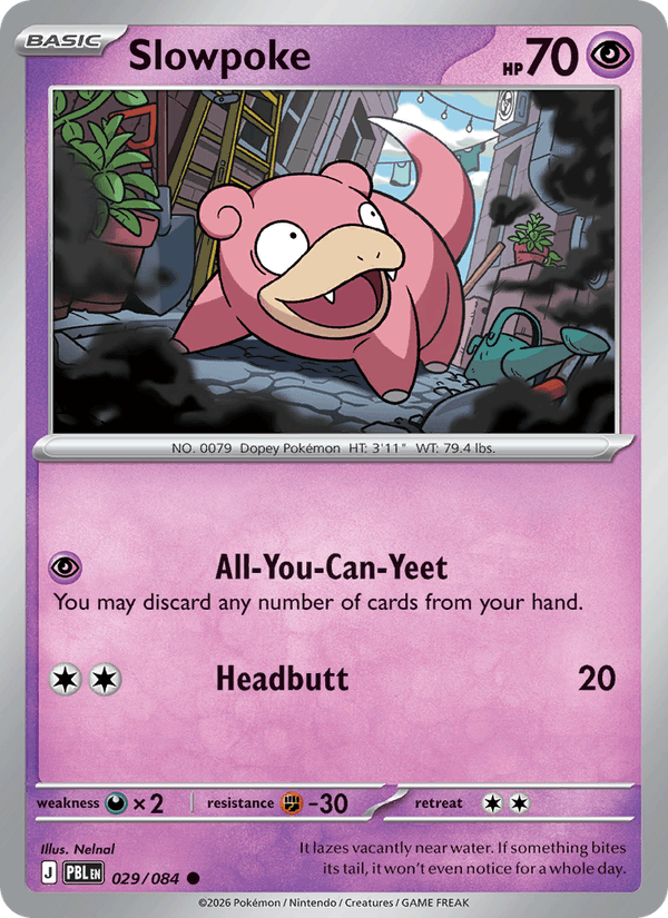 Slowpoke - Pitch Black 029/084