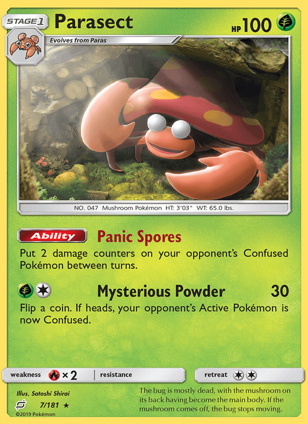 Parasect - Team Up 007/181