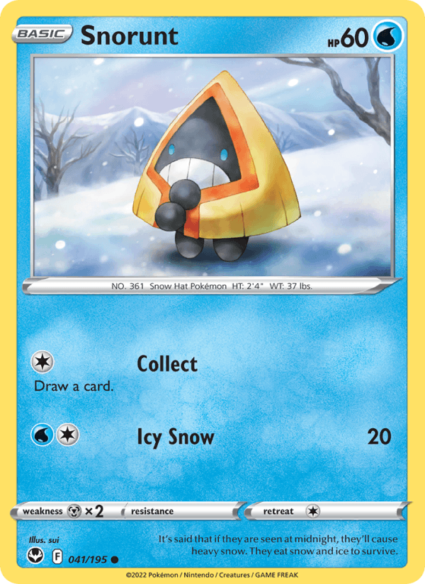 Snorunt - Silver Tempest 041/195