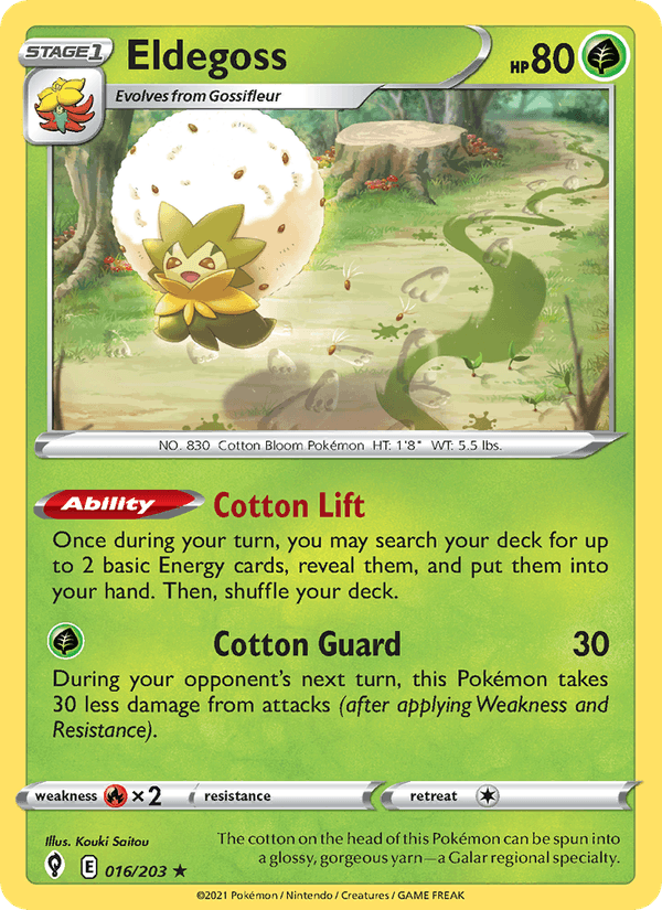 Eldegoss - Evolving Skies 016/203