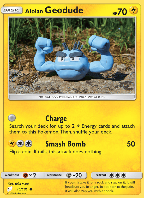 Alolan Geodude - Team Up 035/181