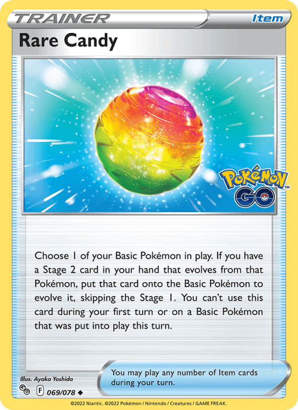 Rare Candy - Pokémon GO 069/078