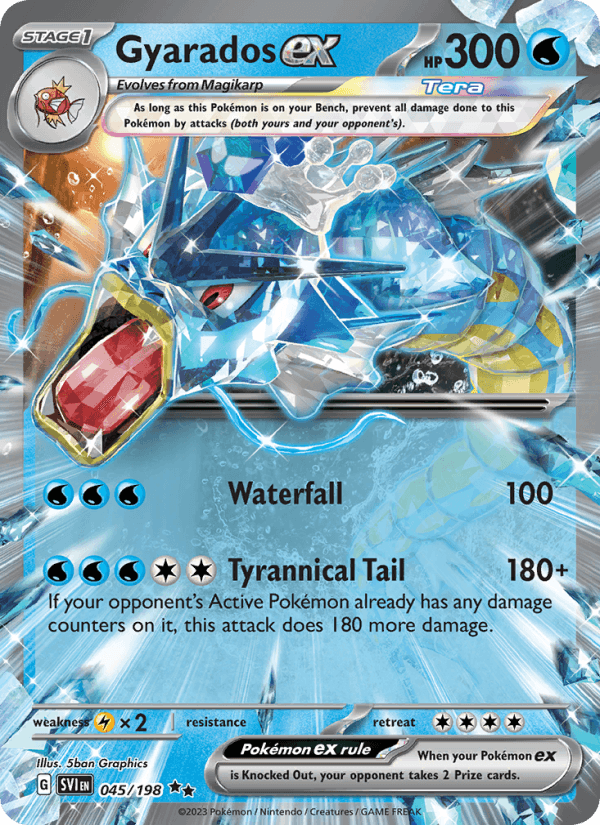 Gyarados ex - Scarlet & Violet 045/198