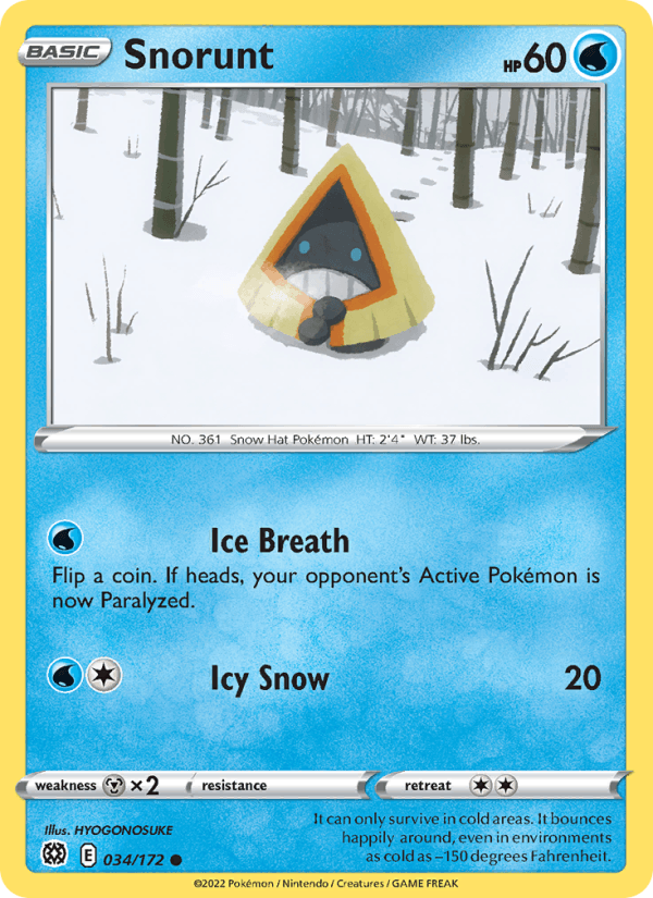 Snorunt - Brilliant Stars 034/172