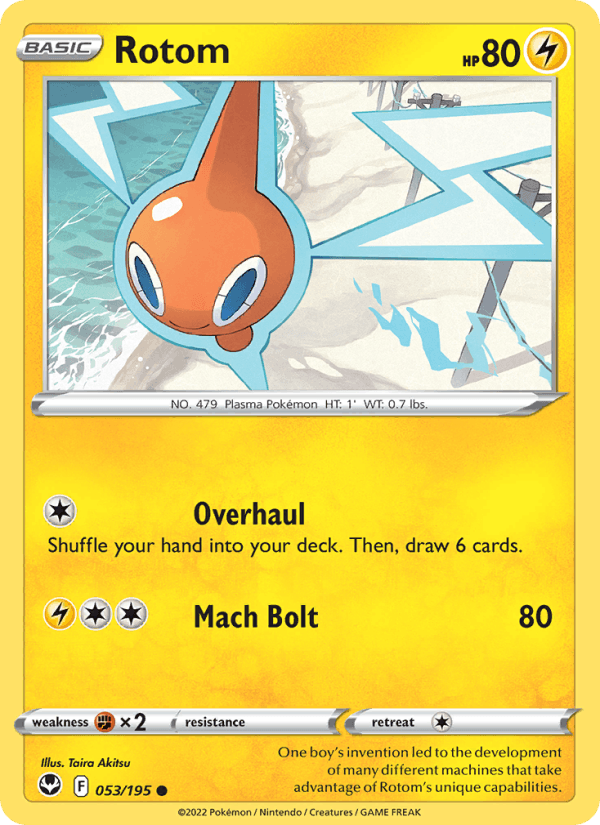 Rotom - Silver Tempest 053/195