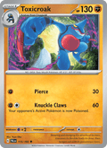 Toxicroak - Paldea Evolved 115/193