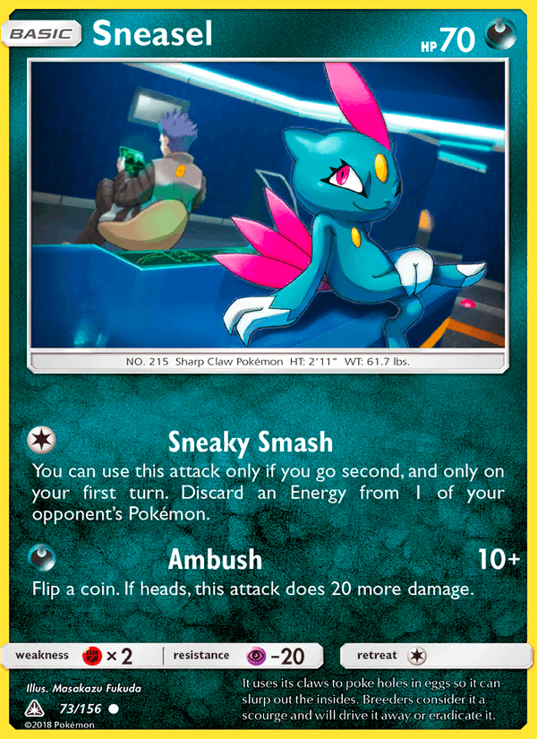 Sneasel - Ultra Prism 073/156