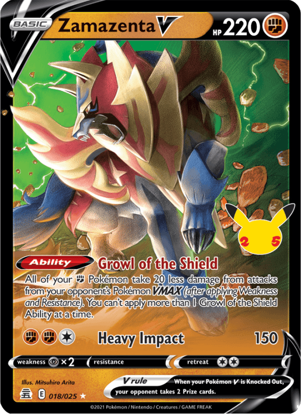 Zamazenta V - Celebrations 018/025