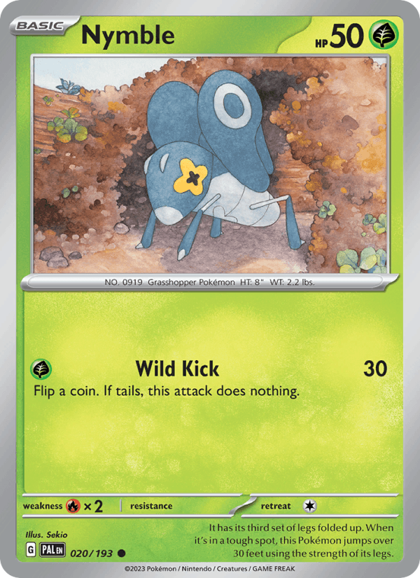 Nymble - Paldea Evolved 020/193