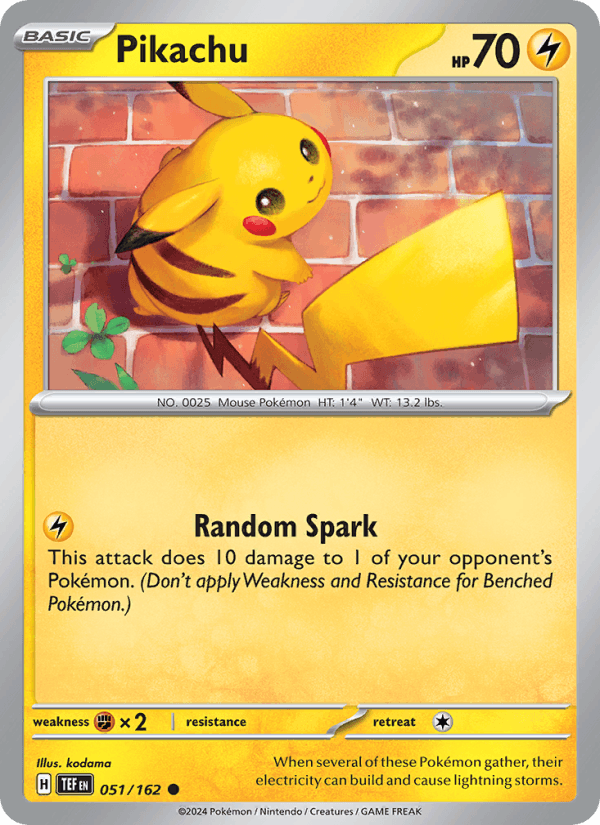 Pikachu - Temporal Forces 051/162