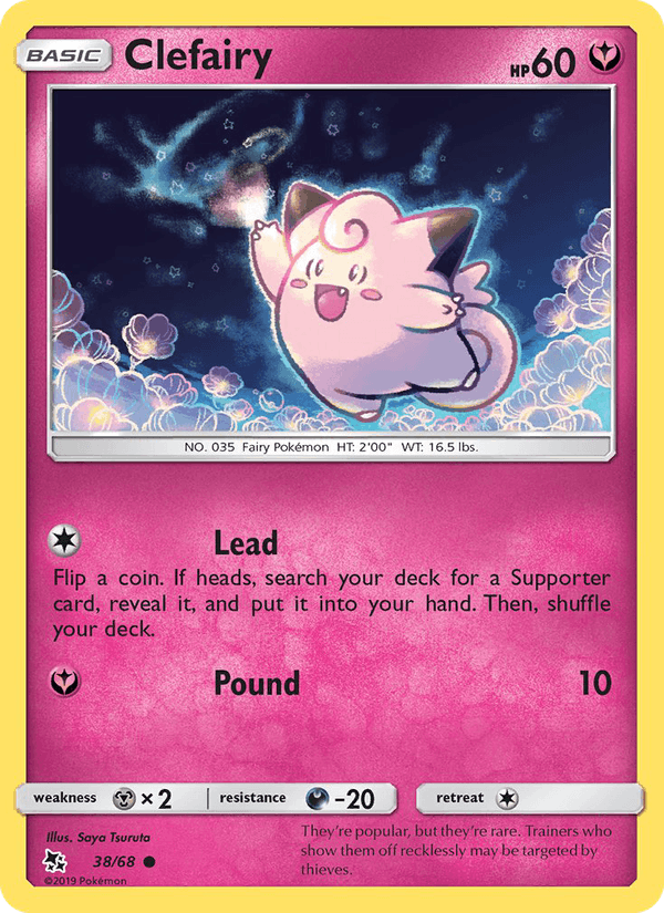 Clefairy - Hidden Fates 038/068