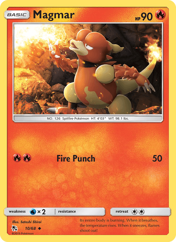 Magmar - Hidden Fates 010/068