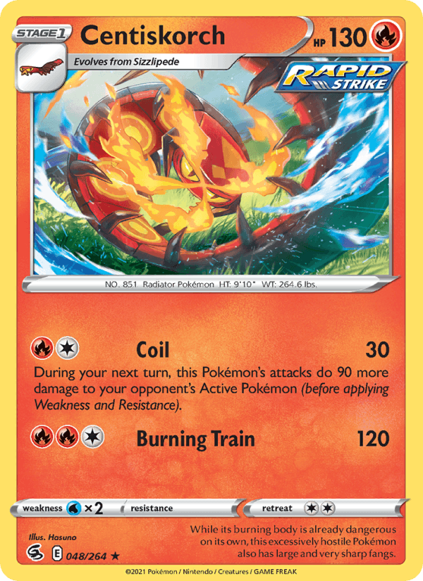 Centiskorch - Fusion Strike 048/264
