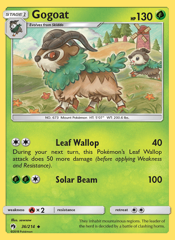 Gogoat - Lost Thunder 036/214