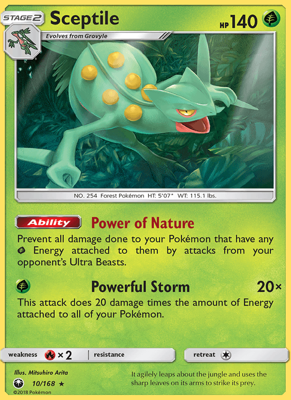 Sceptile - Celestial Storm 010/168