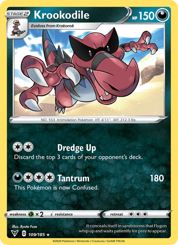 Krookodile - Vivid Voltage 109/185