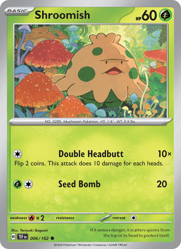 Shroomish - Temporal Forces 006/162