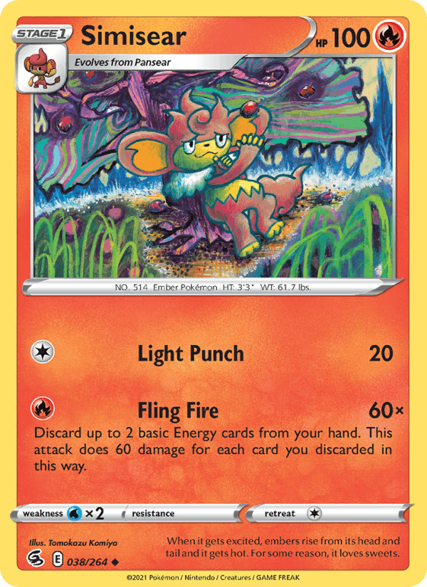 Simisear - Fusion Strike 038/264