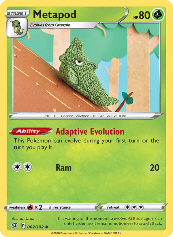 Metapod - Rebel Clash 002/192