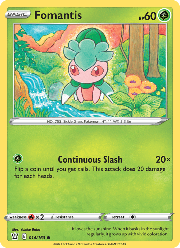 Fomantis - Battle Styles 014/163