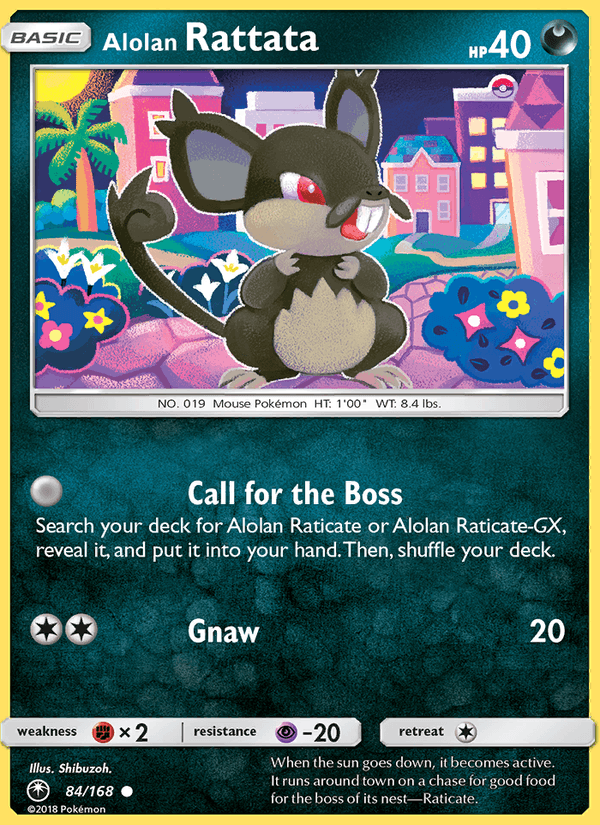 Alolan Rattata - Celestial Storm 084/168