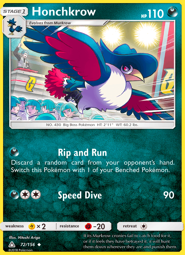 Honchkrow - Ultra Prism 072/156