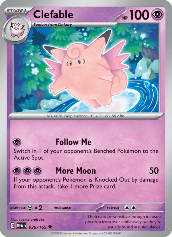 Clefable - 151 036/165