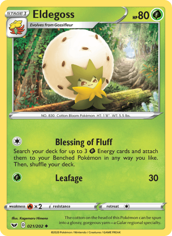 Eldegoss - Sword & Shield 021/202