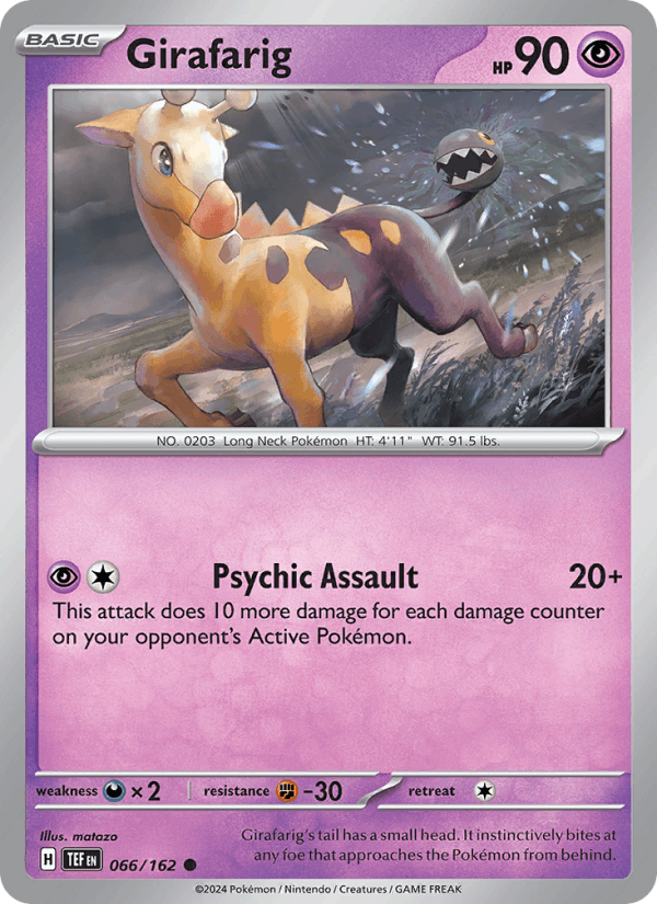 Girafarig - Temporal Forces 066/162